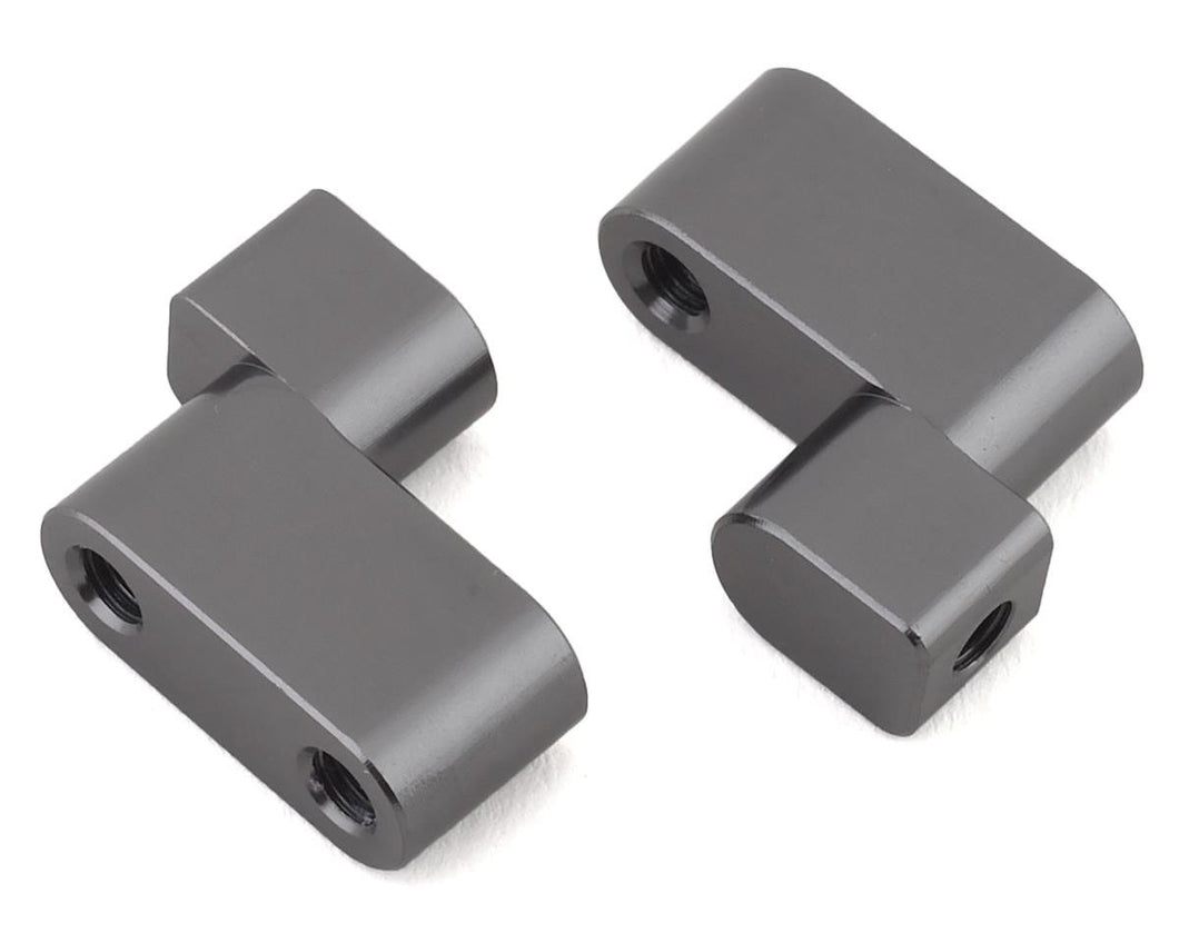 DragRace Concepts Slash Drag Pak Steering Servo Mounts (Gun Metal Grey) (2)