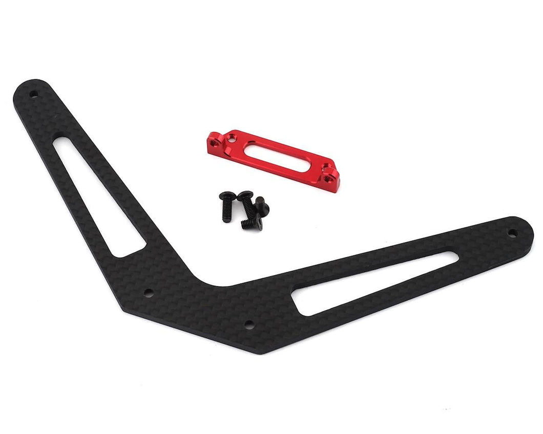 DragRace Concepts Drag Pak Carbon Fiber Extended Rear Body Mount Kit (Red)