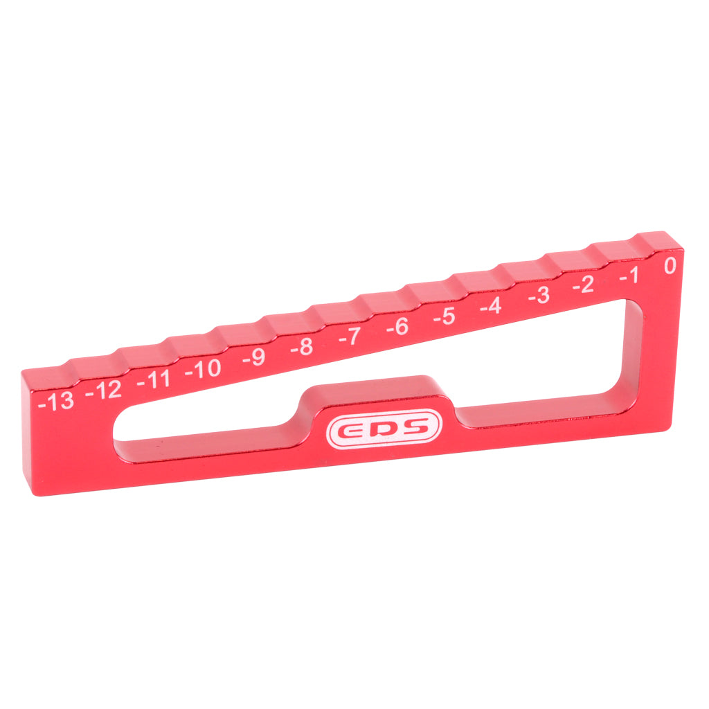 EDS Chassis Droop Gauge 0-13mm for 1/8 O/Rd & Truggy
