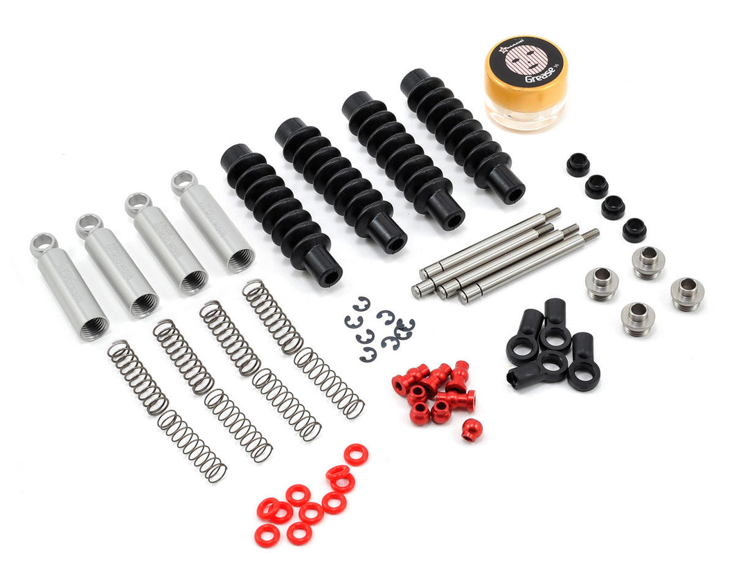 Gmade 90mm TS01 Scale Shock Set (Silver) (4)