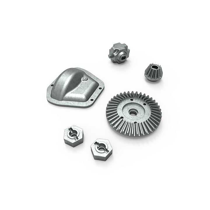 Gmade GA60 Axle Gear and Hardware Set: GOM