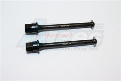 GPM Racing Steel #45 Rear Drive Shafts -2Pc Set Black