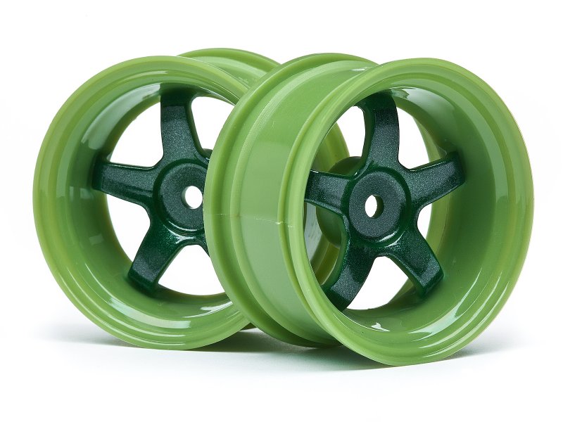 HPI Green Work Meister S1 Wheel, 26mm in width, 6mm Offset (2pcs)