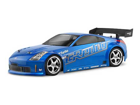 HPI Nissan 350Z Greddy Twin Turbo Body, 190mm