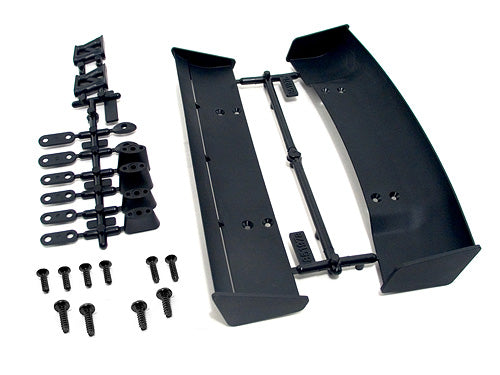 HPI Molded Wing Set, 1/10 Scale, Black