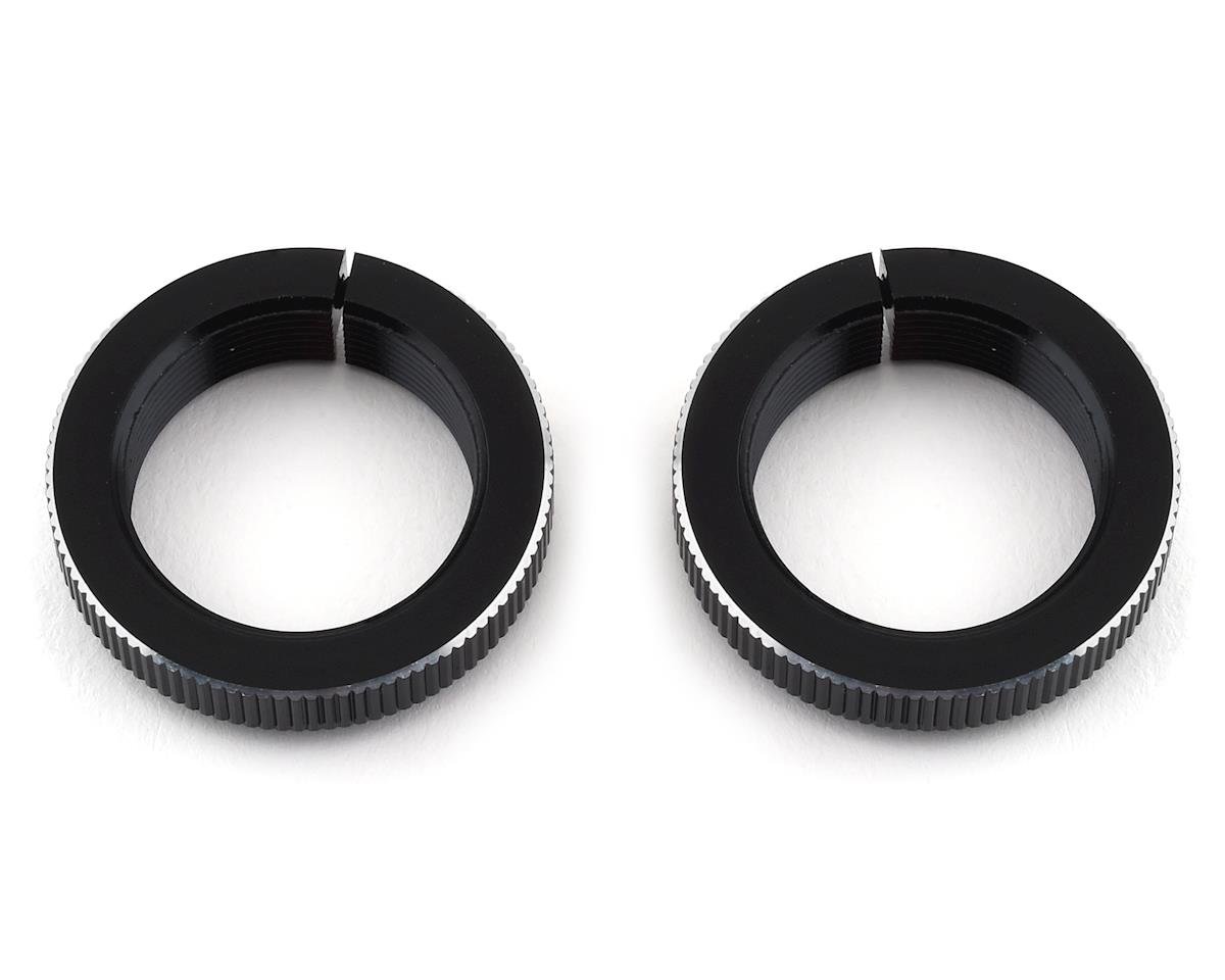 Hot Racing Aluminum Shock Collar Clamp (Black) (2)