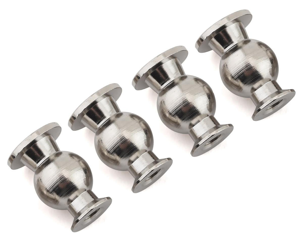 Hot Racing 3x8x12mm Steel Chrome Pivot Ball (4)