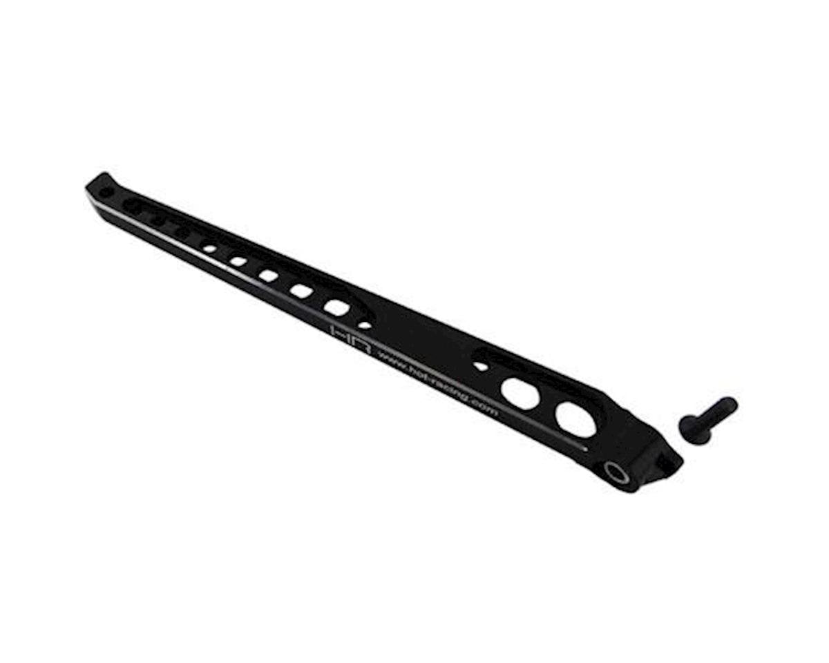 Hot Racing 165mm Aluminum Rear Chassis Brace (Black)