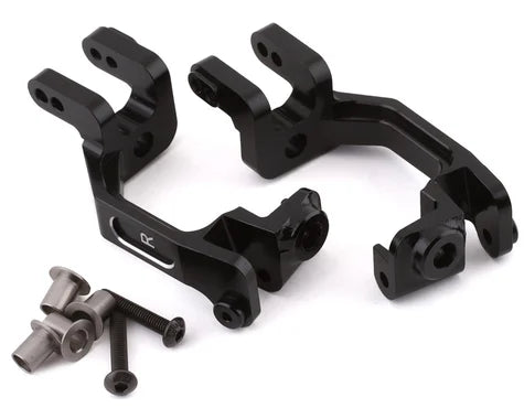 Hot Racing Aluminum Front C-Hubs (Black) (2)