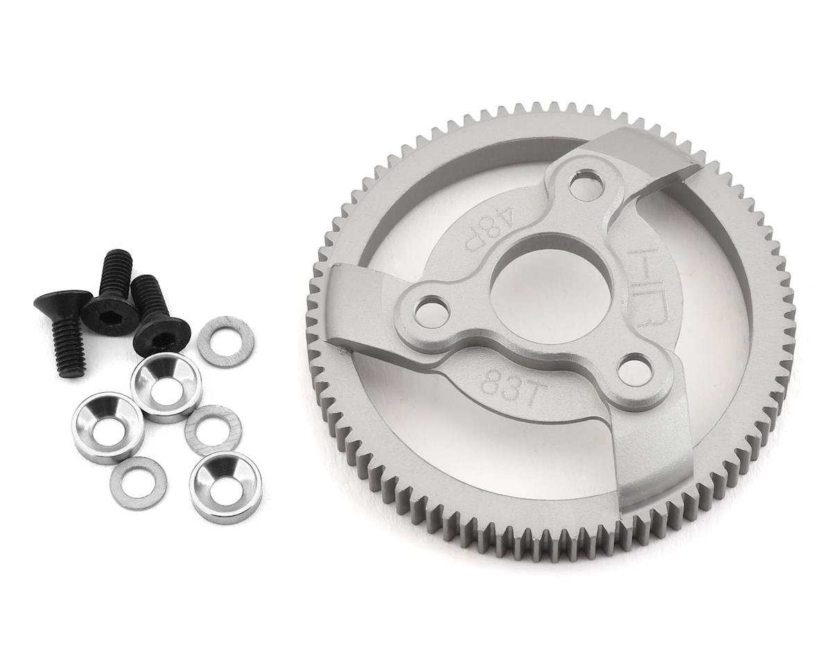 Hot Racing Traxxas 48P Hard Anodized Aluminum Spur Gear (83T)
