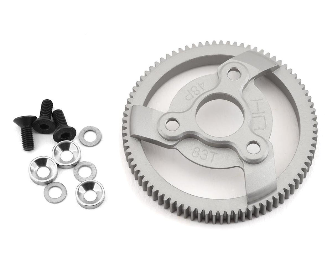 Hot Racing Traxxas 48P Hard Anodized Aluminum Spur Gear (83T)