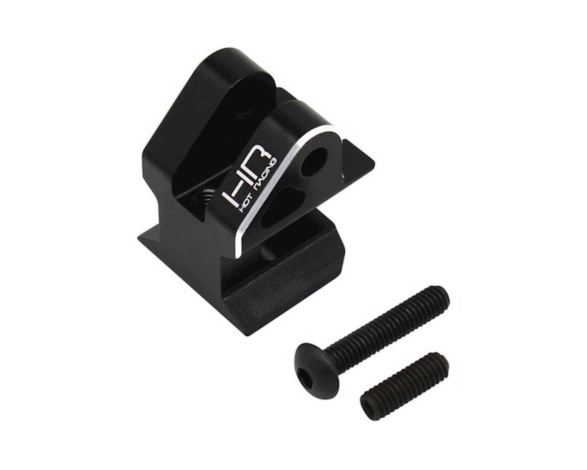 Hot Racing Aluminum Front Center Brace Mount (Black)