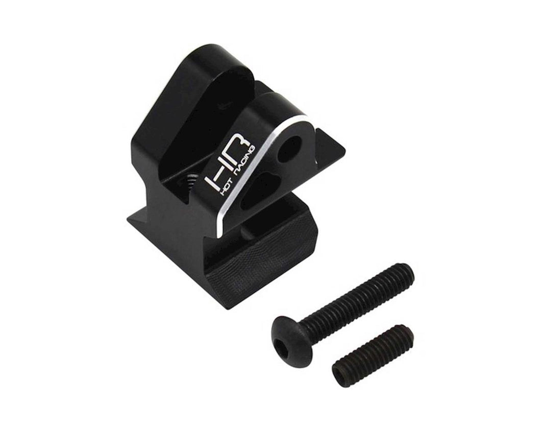Hot Racing Aluminum Front Center Brace Mount (Black)