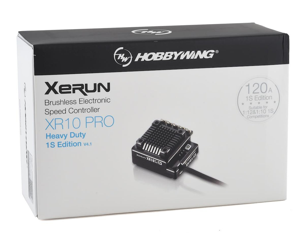 Hobbywing Xerun XR10 Pro 1S HD 1/12 Sensored Brushless ESC