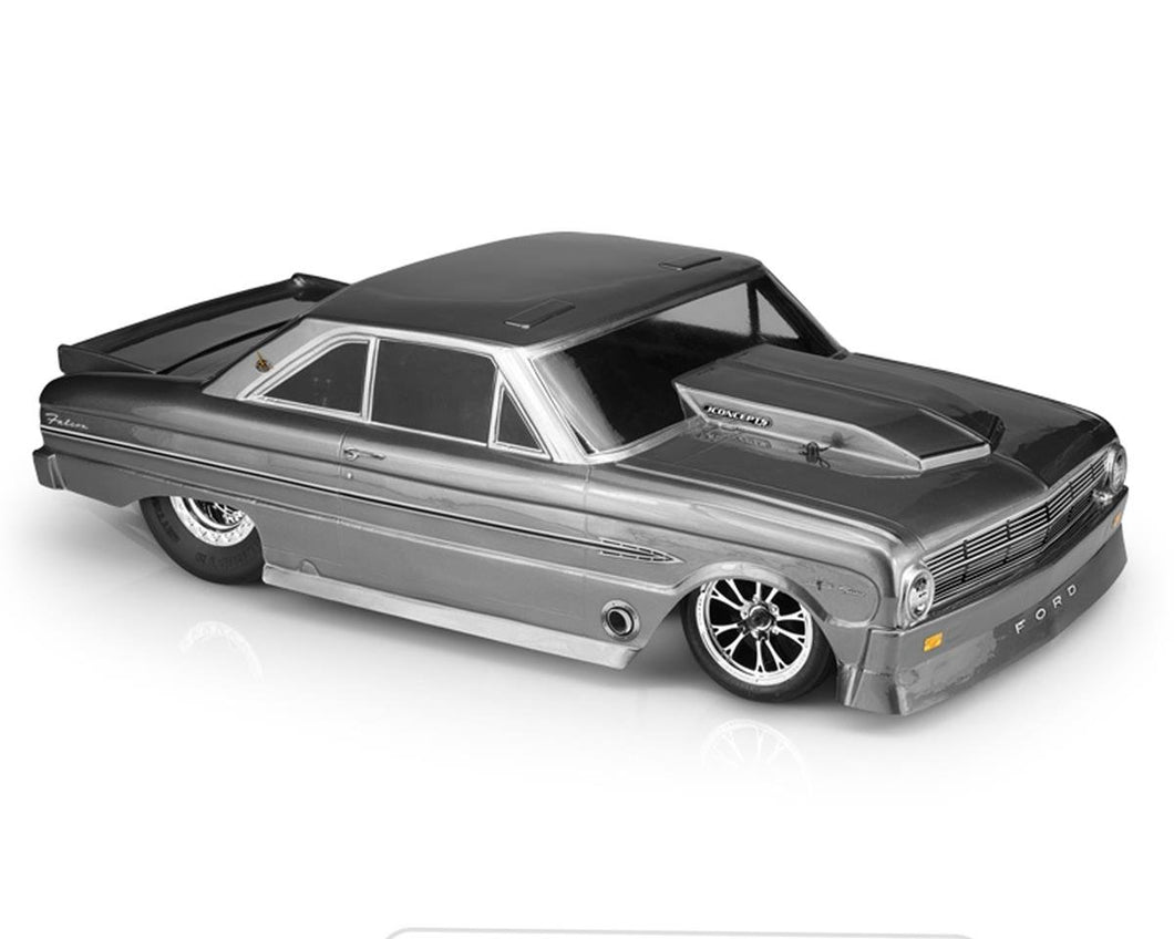 JConcepts 1963 Ford Falcon Street Eliminator Drag Racing Body (Clear)