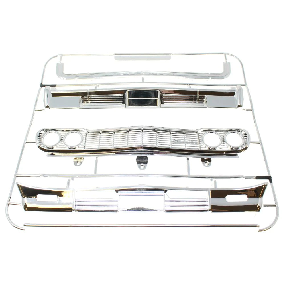 RedCat 1964 Impala Chrome Bumpers & Grill V2 (1set)