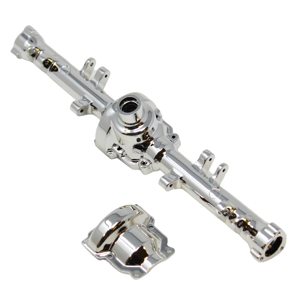 RedCat Rear Axle Housing Assembly and Cap (Chrome) (1pc)