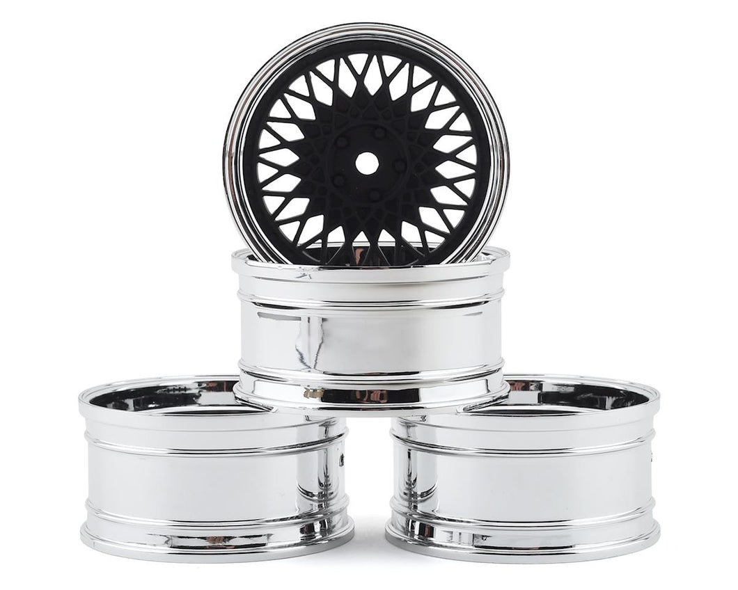 MST 501 Wheel Set (Flat Black) (4) (Offset Changeable)