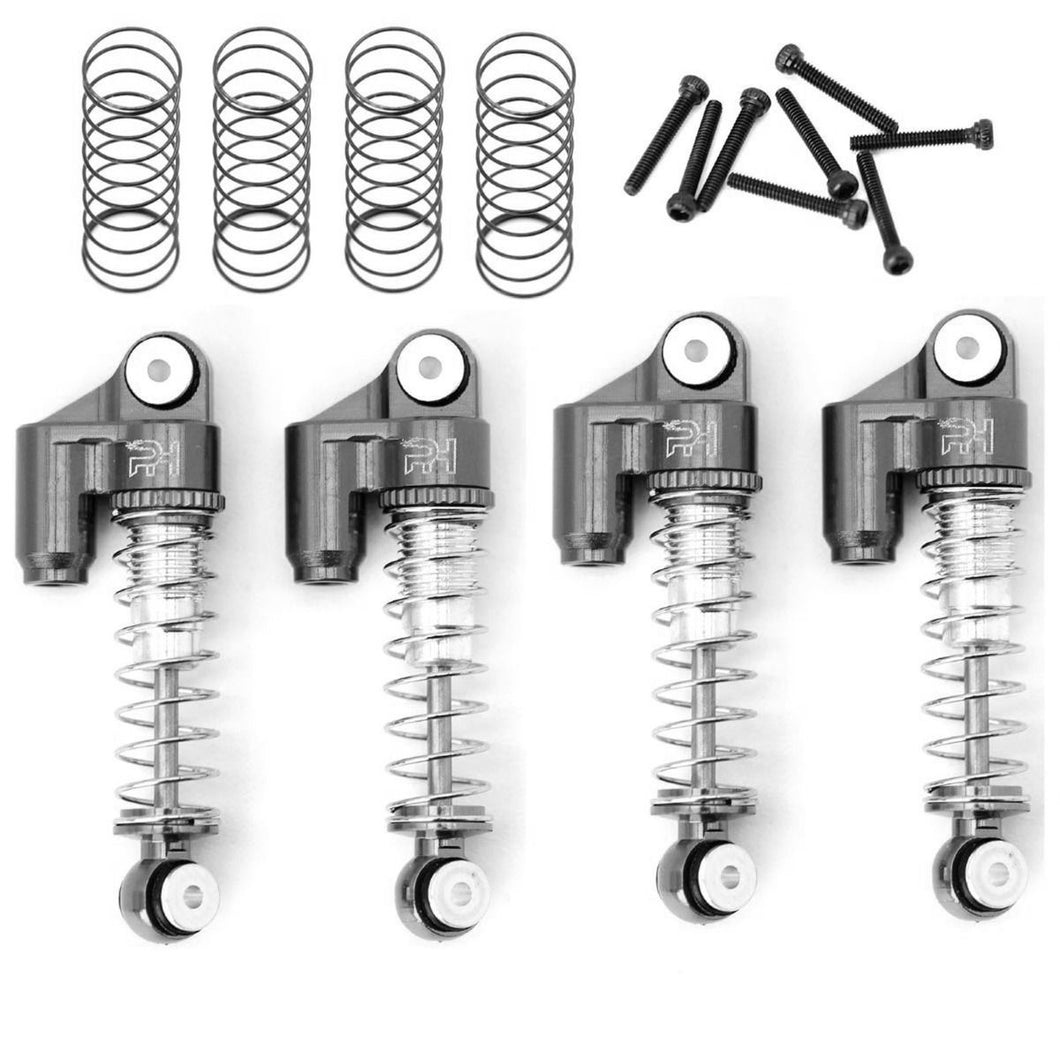 Powerhobby Axial SCX24  Aluminum Shocks Grey