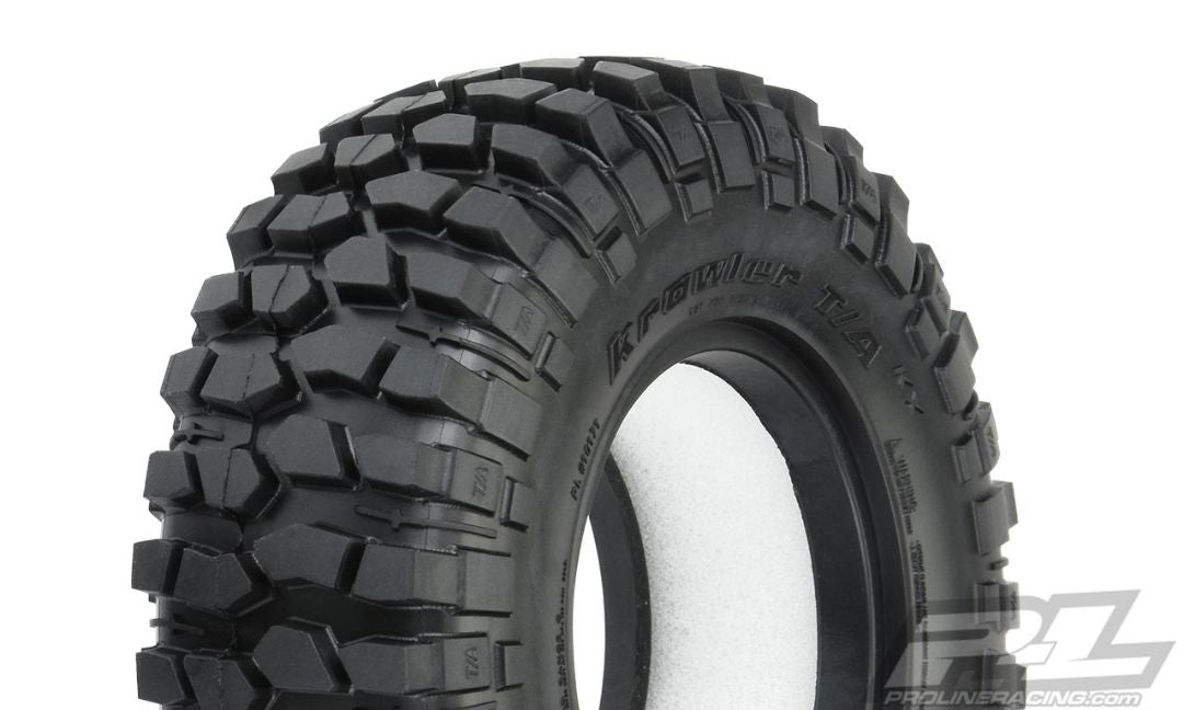 Pro-Line 1.9" Class 0 BFGoodrich Krawler T/A KX (Red Label) Predator (Super Soft) Rock Terrain Truck Tires 3.85" OD (2) for Front or Rear