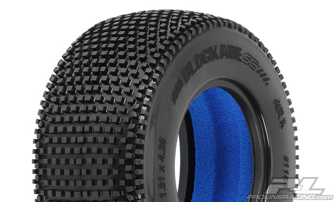 Pro-Line Blockade SC 2.2"/3.0" M3 (Soft) Tires (2) for SC Trucks Front or Rear