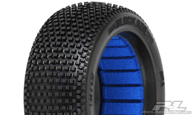 Pro-Line Blockade M3 (Soft) Off-Road 1/8 Buggy Tires (2) for Front or Rear