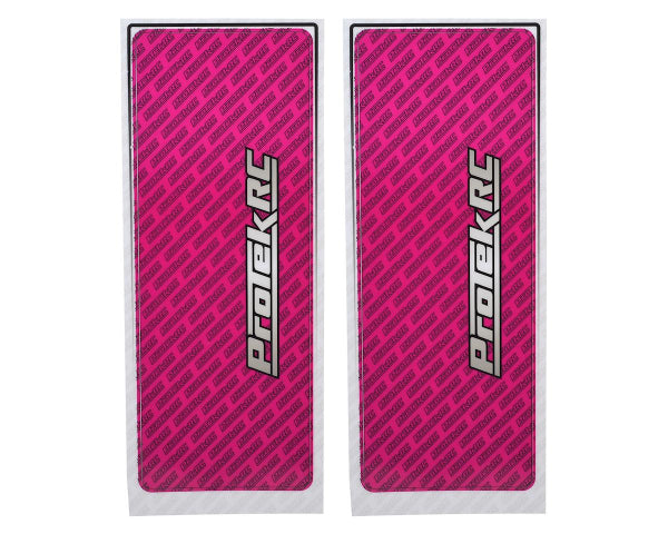 ProTek RC Universal Chassis Protective Sheet (Pink) (2) (12.5x33.5cm)