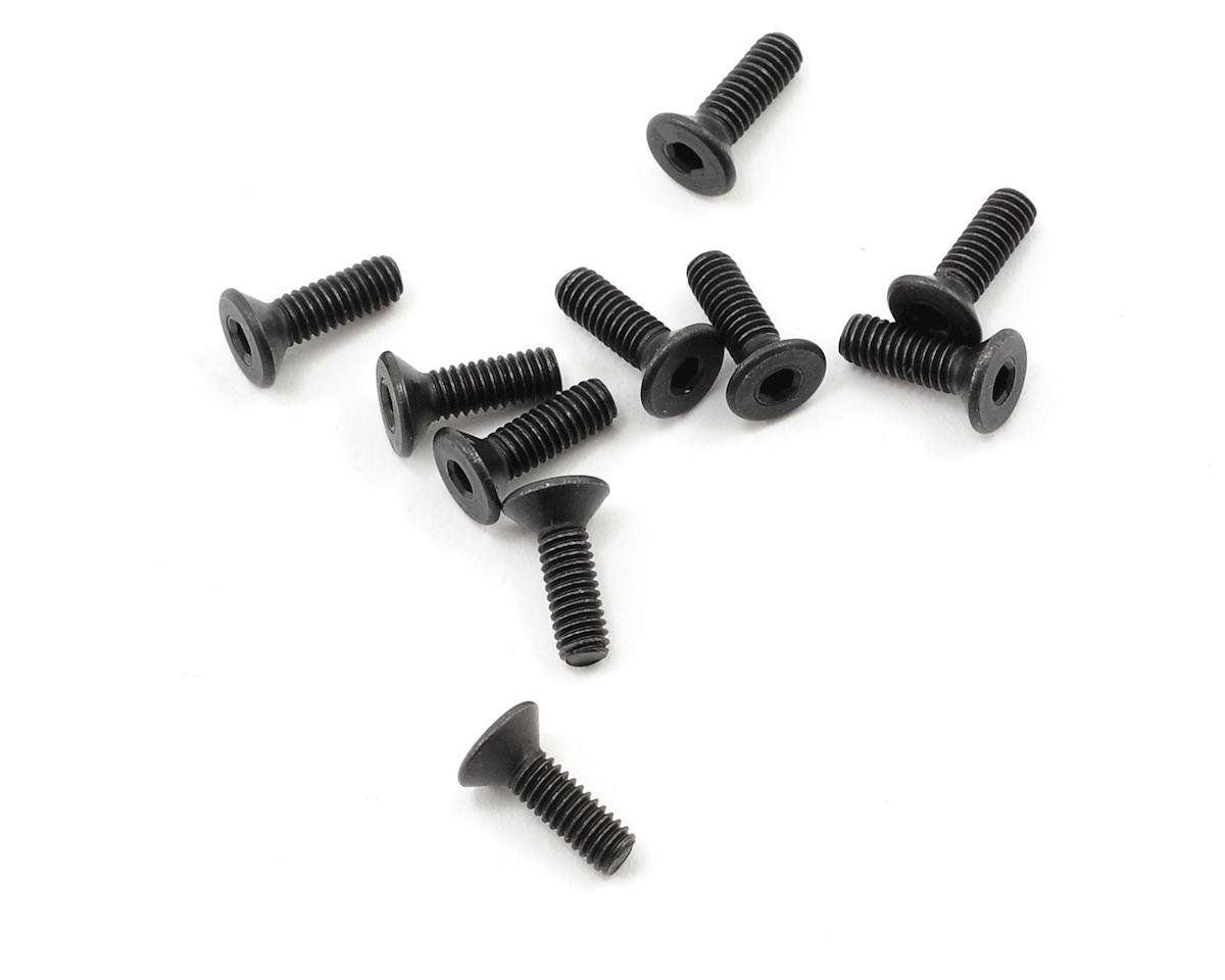 EcoPower RC 2.5x8mm "High Strength" Flat Head Screws (10)