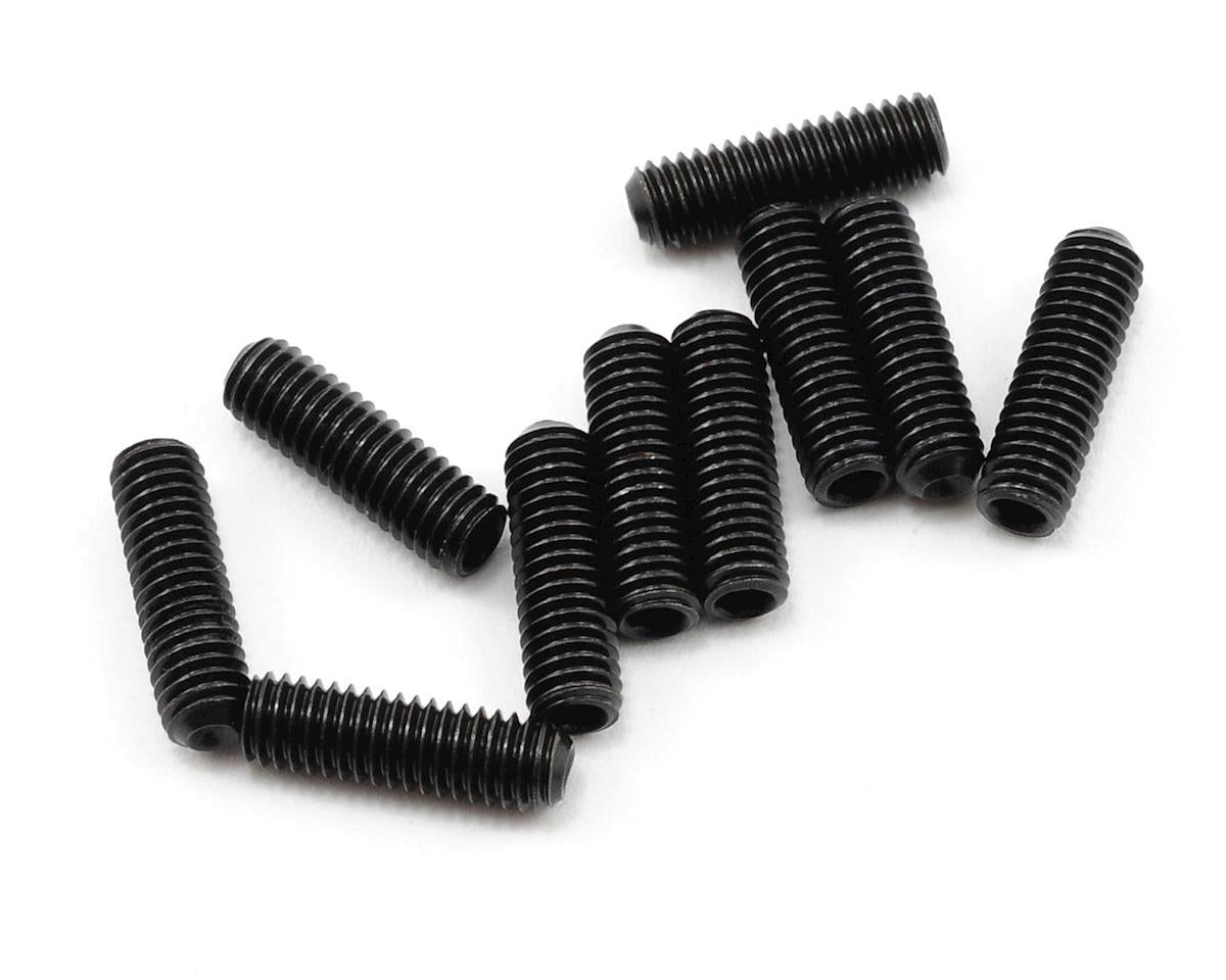 EcoPower 3mm "High Strength" Steel Cup Style Set Screws (10) (3x10mm)