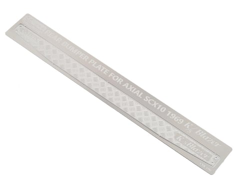 RC4WD CChand Axial SCX10 II 1969 Blazer Rear Bumper Diamond Plate