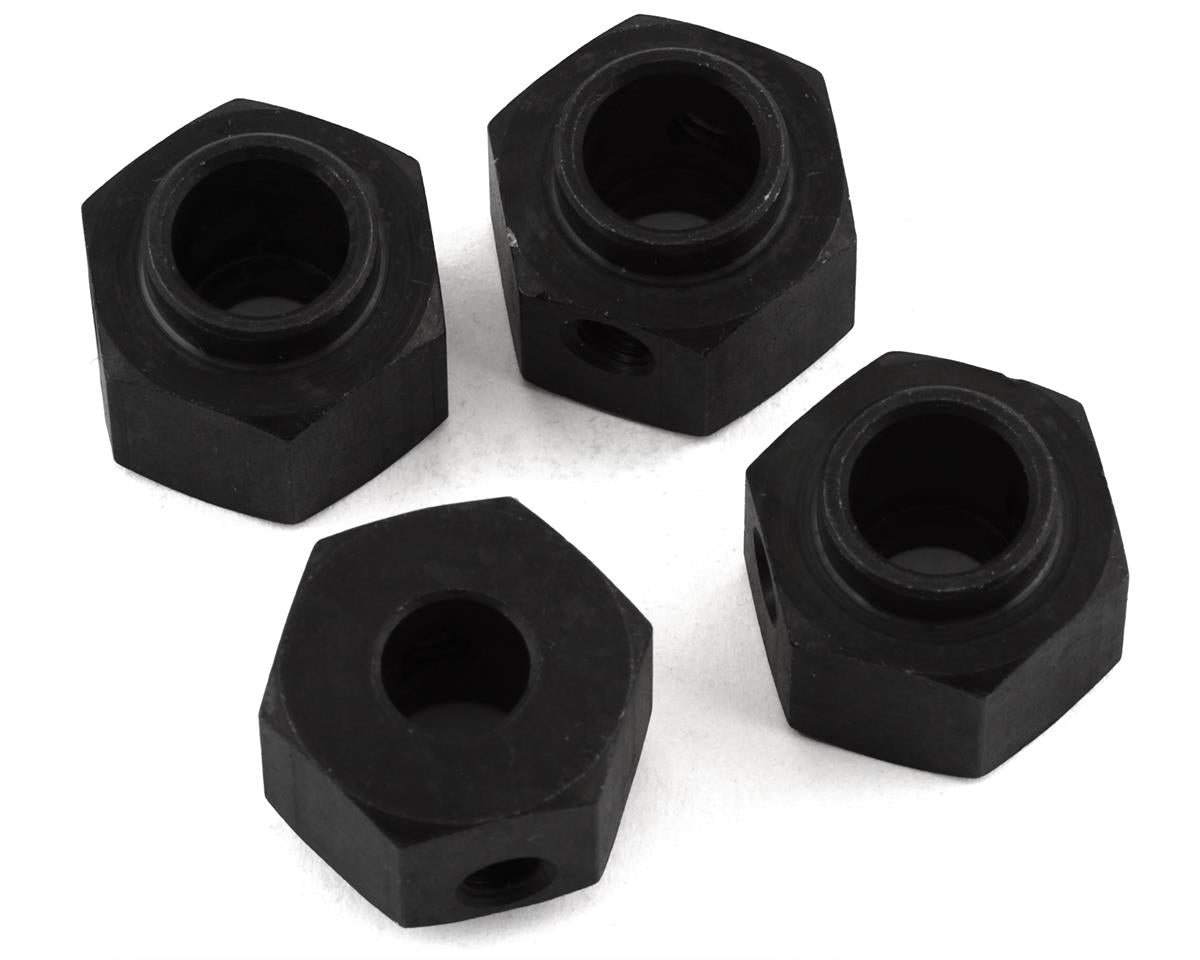 RC4WD Traxxas TRX-4 12mm Wheel Hex Adapter (Black) (4)