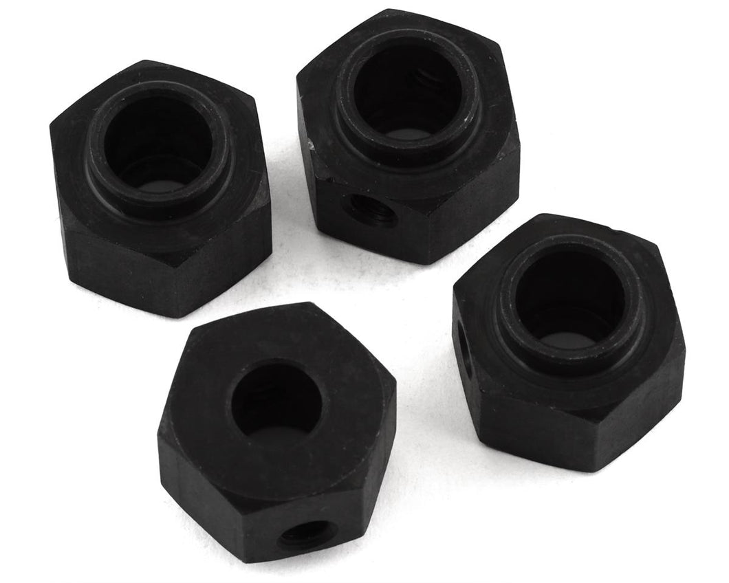 RC4WD Traxxas TRX-4 12mm Wheel Hex Adapter (Black) (4)