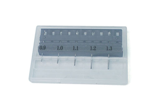 Racers Edge Shock Piston Drill Bit Set (0.9, 1.0, 1.1, 1.2, 1.3mm)