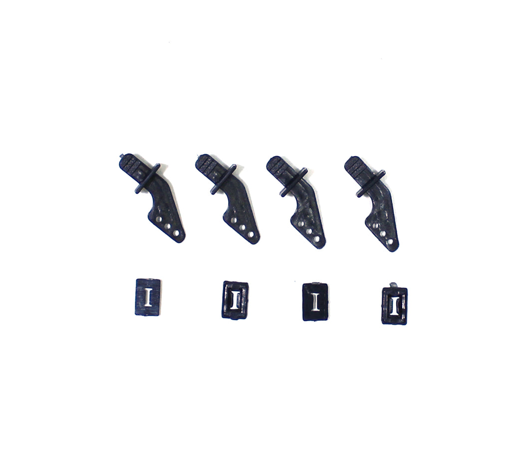 RAGE RC Servo Arms (Set of 4); Tempest 600, Super Cub MX4, Micro Warbirds