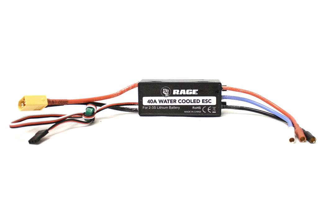 Rage RC Water-Cooled 40A Brushless ESC SC700BL