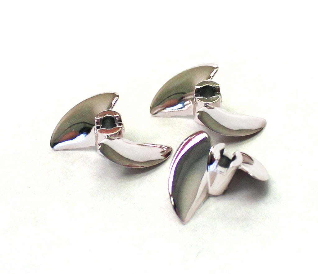 RAGE RC Stainless Steel Propeller (3); Super Cat, Velocity 800 BL