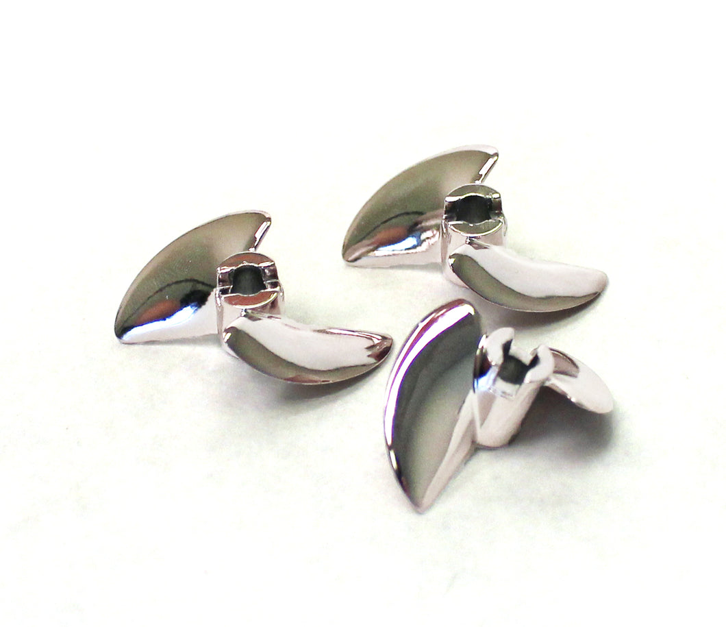 RAGE RC Stainless Steel Propeller (3); Super Cat, Velocity 800 BL