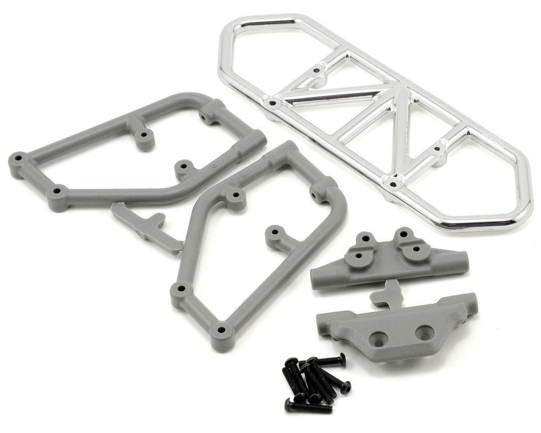 RPM Rear Bumper (Chrome) (Slash 4x4)