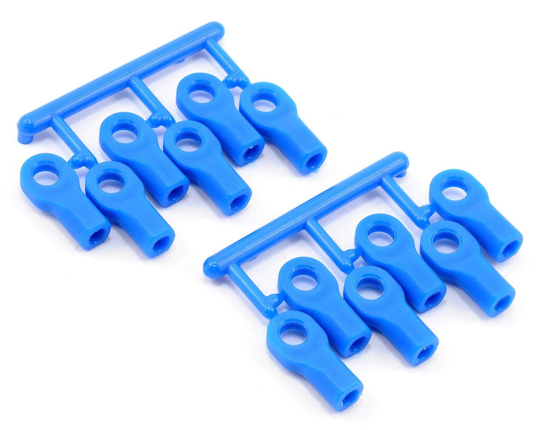 RPM Short Traxxas Turnbuckle Rod End Set (Blue) (12)