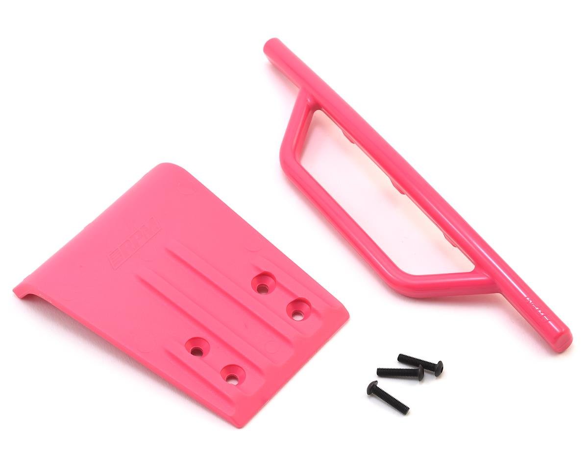 RPM Traxxas Slash Front Bumper & Skid Plate (Pink)