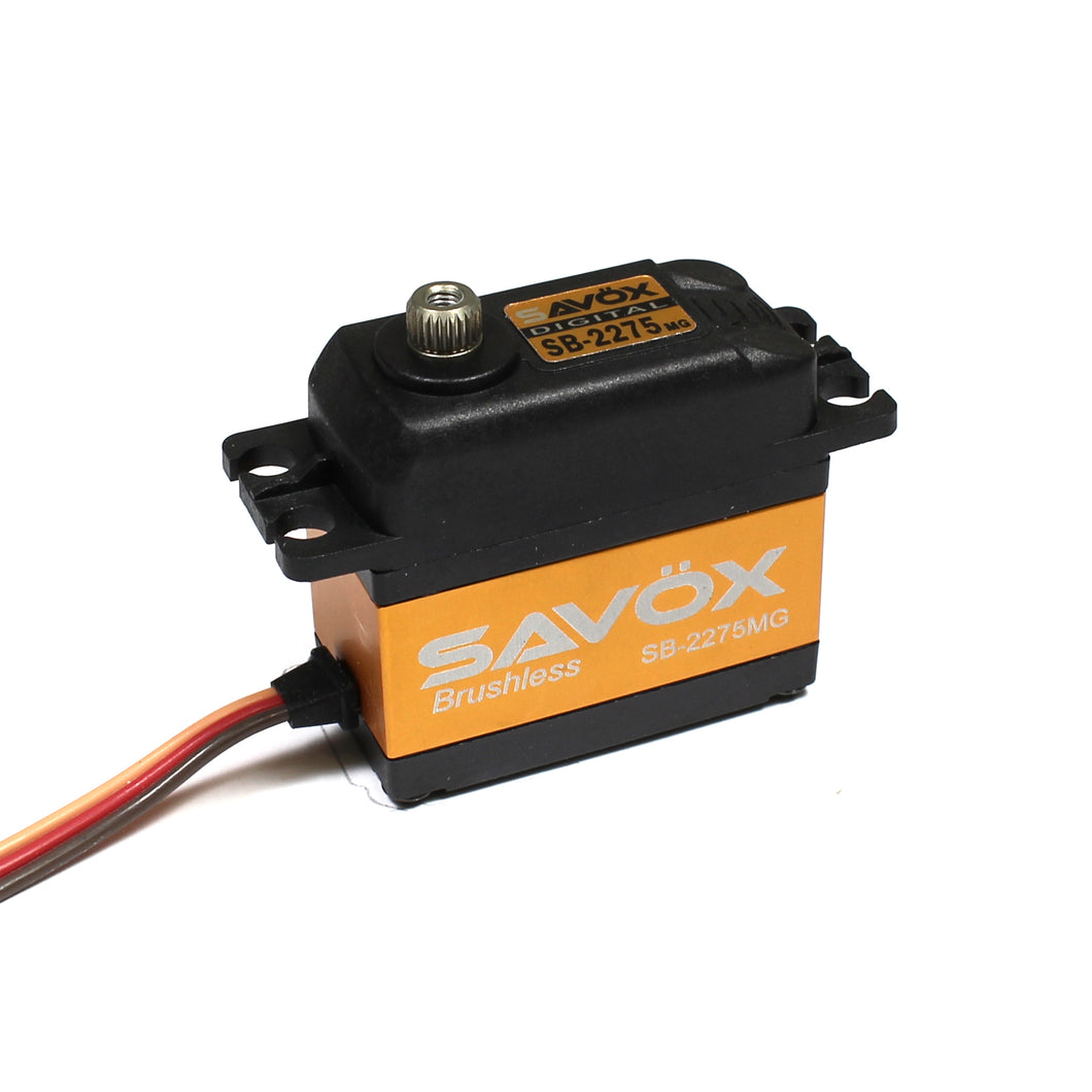 SAVOX HIGH VOLTAGE BRUSHLESS DIGITAL SERVO 0.048/138.9 @ 7.4V