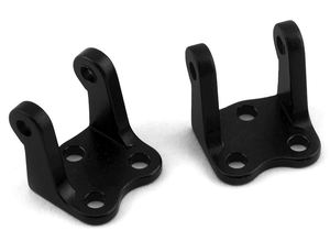 Panda Hobby Aluminum Lower Shock Mounts, Black, for Tetra18 X1, X1T, X2, X2T, K1 (2pcs)