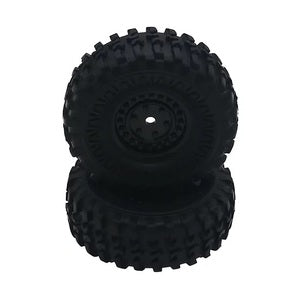 Panda Hobby Tires and Wheels, Mounted and Glued, fits Tetra18 X1, X1T (2pcs)