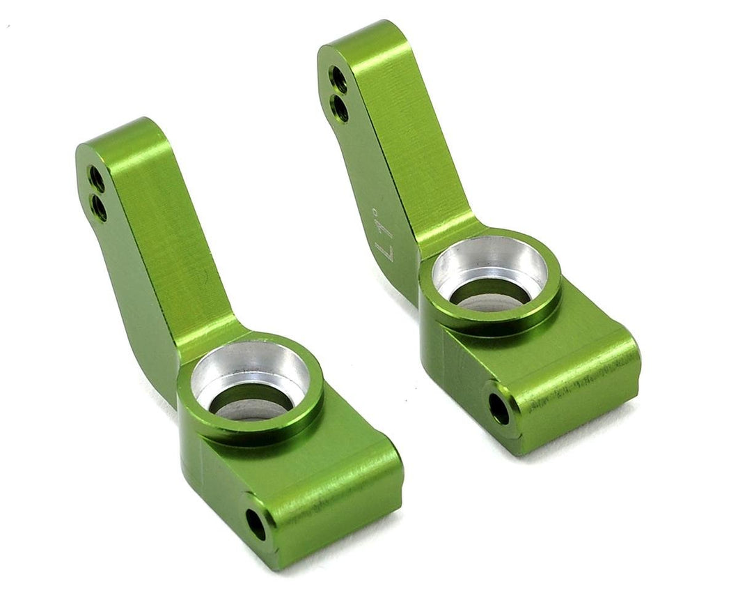 ST Racing Concepts Aluminum 1? Toe-In Rear Hub Carriers (Green)