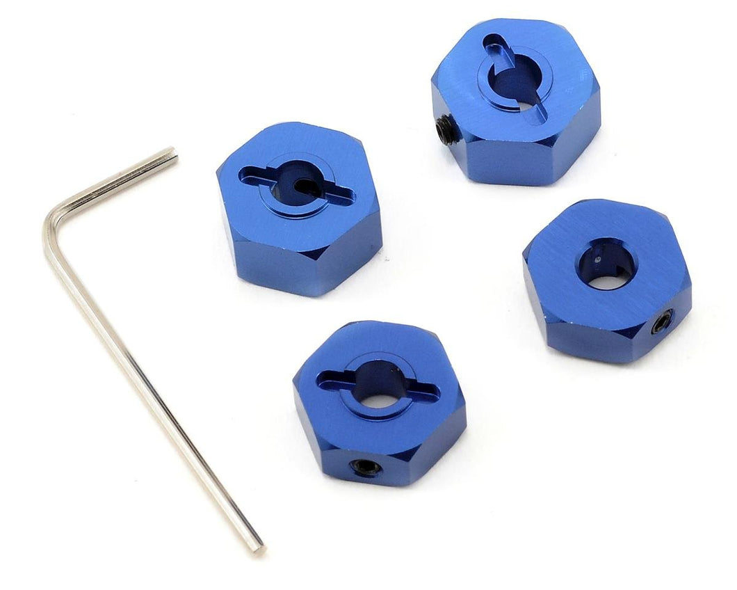 STRC Racing Concepts 14mm Aluminum Wheel Hex (Blue) (4)