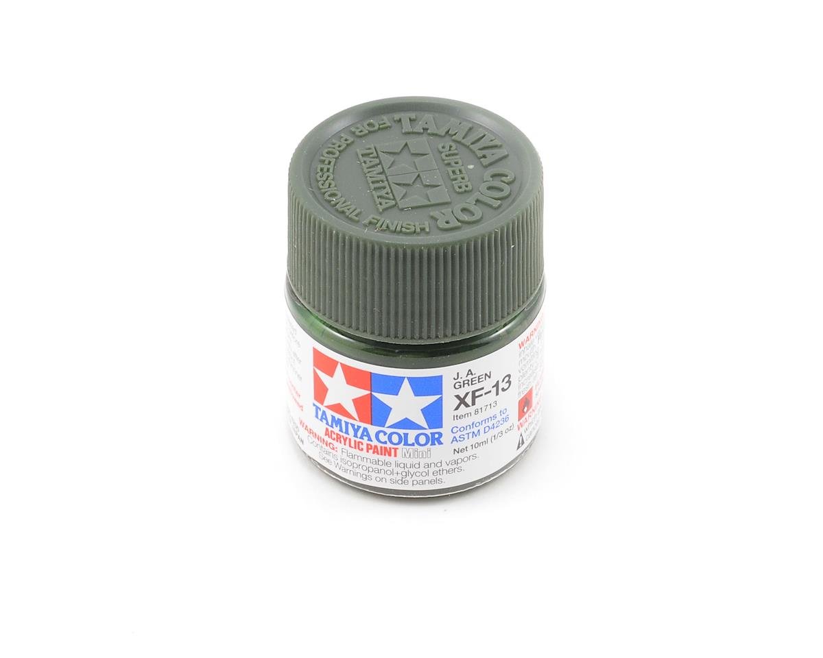 Tamiya XF-13 J.A. Flat Green Acrylic Paint (10ml)