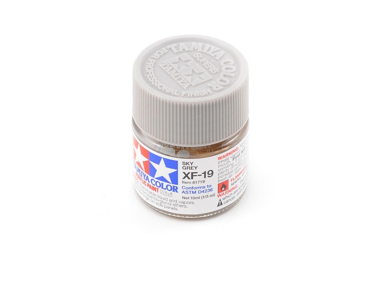 Tamiya XF-19 Flat Sky Grey Acrylic Paint (10ml)