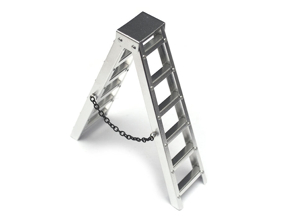 Team Raffee Co. Scale Accessories 4 Inch Aluminum Ladder 1 pc