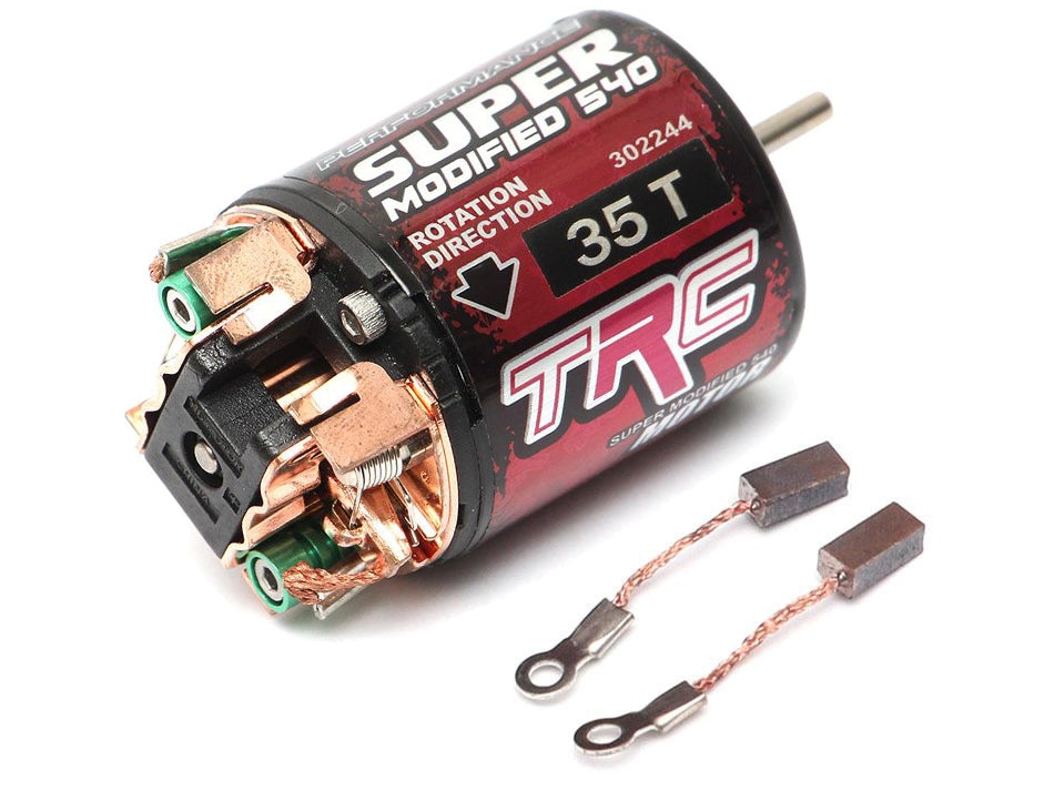 Team Raffee Co. TRC 540 Modified Brushed Motor 35T w/ Two Extra Brushes