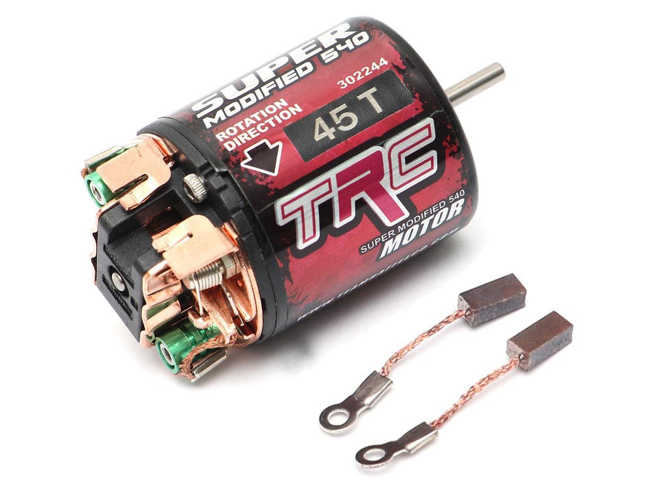 Team Raffee Co. TRC 540 Modified Brushed Motor 45T w/ Two Extra Brushes